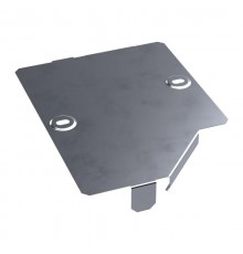 Крышка переходника левого Стандарт INOX (AISI 316) 200х150  PR16.5578  Промрукав