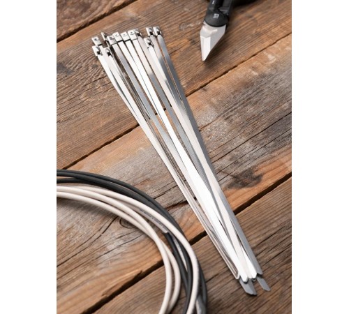 Хомут AISI 316 из нержавеющей стали, 4.6x290 (100 шт.) FlexLock PROximaplc-fl-tss-316-4.6x290EKF