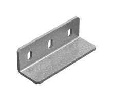 Уголок крепления к швеллеру 150 мм, толщ. 5,0 мм, гор. цинк, 372365  УКШ-150-5,0-ГЦ   Ostec