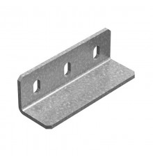 Уголок крепления к швеллеру 150 мм, толщ. 5,0 мм, гор. цинк, 372365  УКШ-150-5,0-ГЦ   Ostec