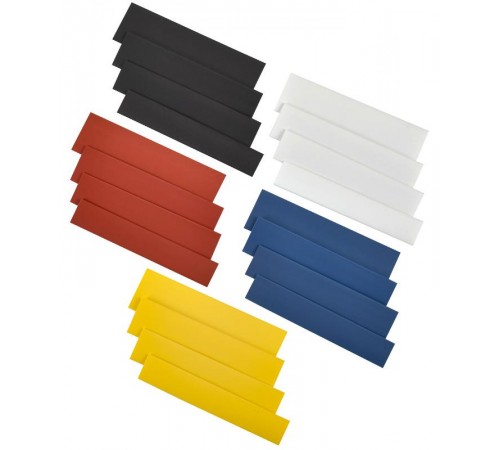 Набор ТТУ нг-LS 8/4, 10/5, 12/6, 14/7 Ж, С, К, Ч, Б 20х8см/упак   UDRS-D8-D14-10-2  IEK