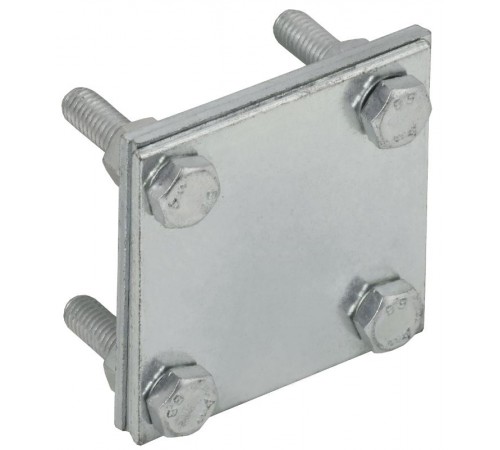 Заж. крес. с раз. пол.-пол. 40мм оц. сталь  ZCC68-11-1-40  IEK