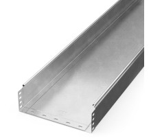 Лоток неперфорированный Стандарт INOX (AISI 304) 300х100х3000 (0,8 мм) (3 м/уп)  PR16.2316  Промрукав