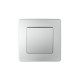Blanca Алюминий С/У IP44 Переключатель 1-клавишный (сх.6), 10AX, 250В  BLNVS410603   SE