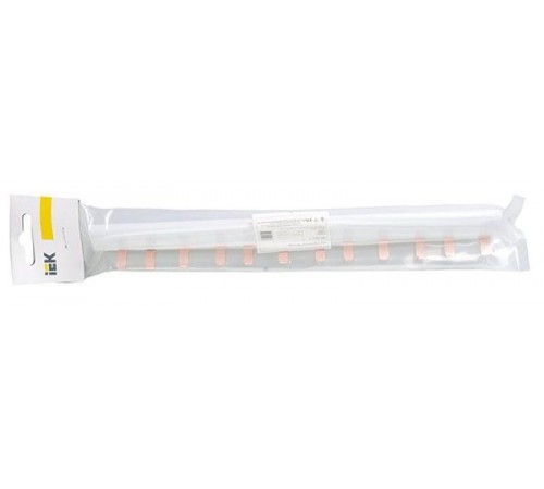 Шина соединительная типа PIN (12 штырей) 1Р 63А 22 см   YNS21-1-063-22-12  IEK