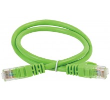 Шнур коммутационный кат.5Е UTP 0,5м зеленый  PC02-C5EU-05M-G  GENERICA