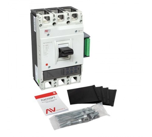 Выключатель автоматический AV POWER-3/3 400А 100kA ETU2.2 AVERES  mccb-33-400H-2.2-av  EKF
