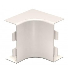 Крышка внутреннего угла кабельного канала WDK 40x110 мм (ПВХ,кремовый) (WDK HI40110CW)  6160123  OBO Bettermann