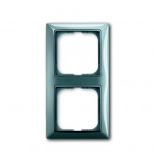 ABB Basic 55 Бистро (голубой) Рамка 2-ая  1725-0-1522   2CKA001725A1522  ABB