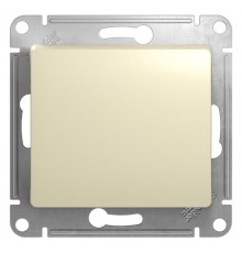 Glossa Бежевый Кнопка нажимная, сх.1, 10АХ  GSL000215  SE