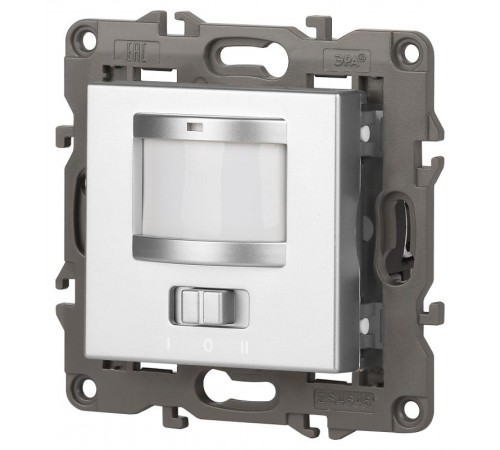 14-4103-03 Датчик движения 2-проводной, 180-240В, 200Вт, IP20, Эра Elegance, алюминий  Б0034354  ЭРА