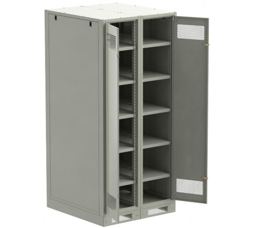 ITK LINEA B Шкаф (пустой) 2000х900мм дверь двуст. мет. сер.  LB35-20H99-2M  ITK