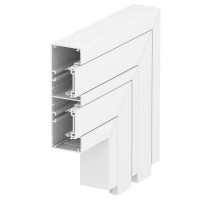 Плоский угол нерегулируемый для кабельного короба Rapid 45-2 (алюминий) (GA-FS53165RW)  6112630  OBO Bettermann