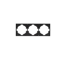 Рамка STRONG 3-постовая антрацит  KR-78-0753-5  Kranz