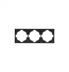 Рамка STRONG 3-постовая антрацит  KR-78-0753-5  Kranz