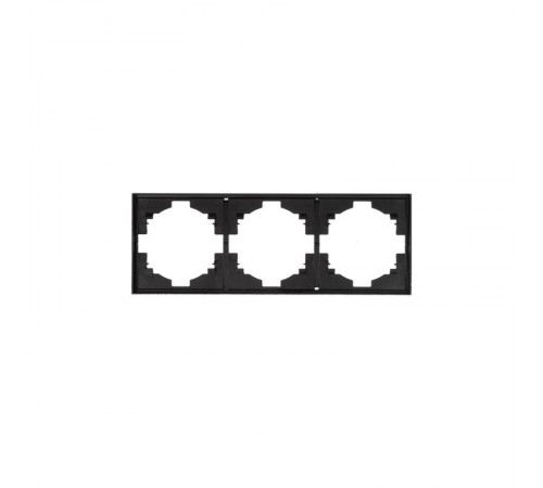 Рамка STRONG 3-постовая антрацит  KR-78-0753-5  Kranz