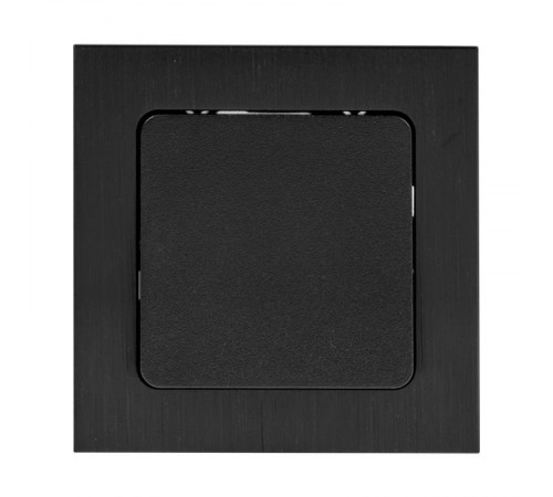 Стокгольм Механизм Выключателя 1-кл. 10А черный PROxima  EZV10-021-10  EKF