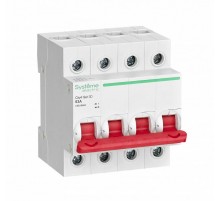 Выключатель нагрузки модульный 4П 63А City9  C9S16463  SE