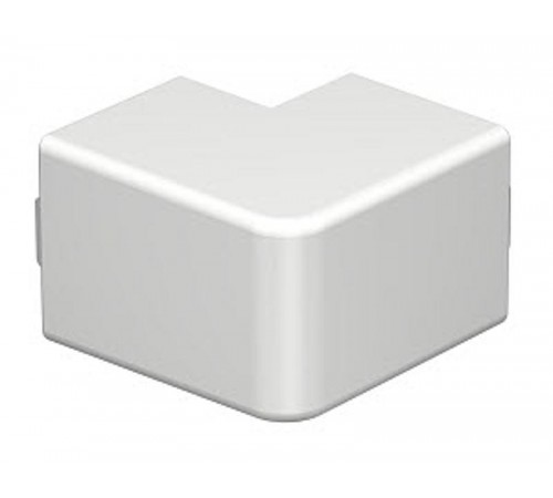 Крышка внешнего угла кабельного канала WDK 40x40 мм (ПВХ,белый) (WDK HA40040RW)  6192246  OBO Bettermann