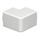Крышка внешнего угла кабельного канала WDK 40x40 мм (ПВХ,белый) (WDK HA40040RW)  6192246  OBO Bettermann