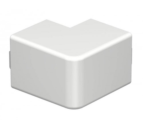 Крышка внешнего угла кабельного канала WDK 40x40 мм (ПВХ,белый) (WDK HA40040RW)  6192246  OBO Bettermann