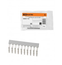 Штыревая перемычка на 10 контактов для клемм ЗНН-2,5мм2 (Ph-C EBL 10-5)  SQ0803-1130  TDM