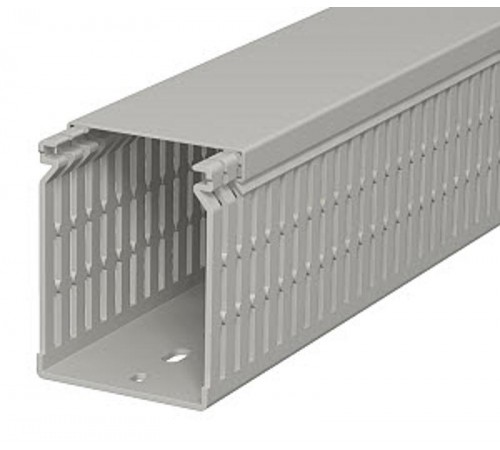 Распределительный кабельный канал LK4 N 80x60x2000 мм (ПВХ,серый) (LK4 N 80060)  6178229  OBO Bettermann