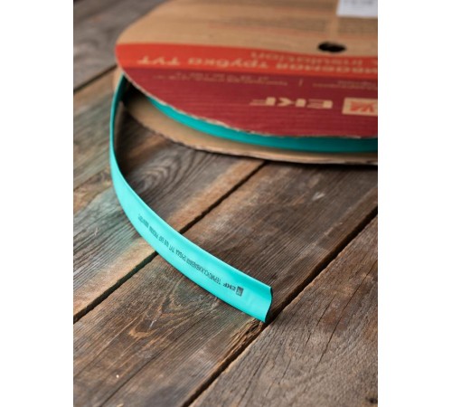 Термоусаживаемая трубка ТУТ нг 16/8 зелёная EKF PROxima  tut-16-j  EKF