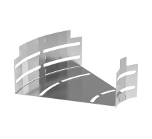 Угол горизонтальный изменяемый 0-45 градусов Стандарт INOX (AISI 304) 200х80  PR16.3591  Промрукав