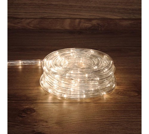 Дюралайт LED фиксинг (2W), 24 LED/м, теплый белый, 20 м  121-326-20  NEON-NIGHT