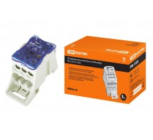 Блок распределительный на DIN-рейку РБ-125 1П 125А (1х35+1x16/6x16)  SQ0823-0002  TDM