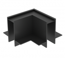 Угол потолок-потолок встраиваемый под ГКЛ SMART, черный TR2112-BK  TR2112-BK  DENKIRS
