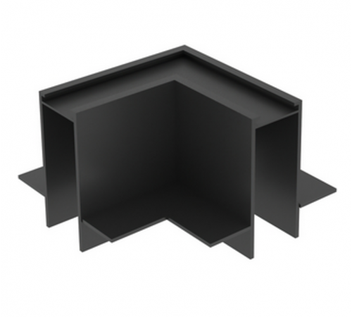Угол потолок-потолок встраиваемый под ГКЛ SMART, черный TR2112-BK  TR2112-BK  DENKIRS