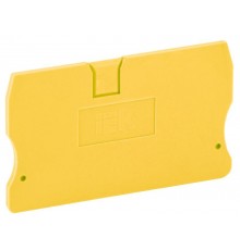 Заглушка для КПИ 2в-1,5/2,5 желтая   YZN11D-ZGL-002-K05  IEK 