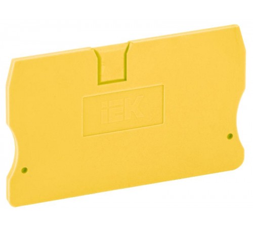 Заглушка для КПИ 2в-1,5/2,5 желтая   YZN11D-ZGL-002-K05  IEK 