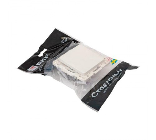 Механизм кнопки нажимной 10А белый Стокгольм  EYV10-221-10  EKF