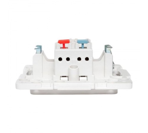 Механизм кнопки нажимной 10А белый Стокгольм  EYV10-221-10  EKF