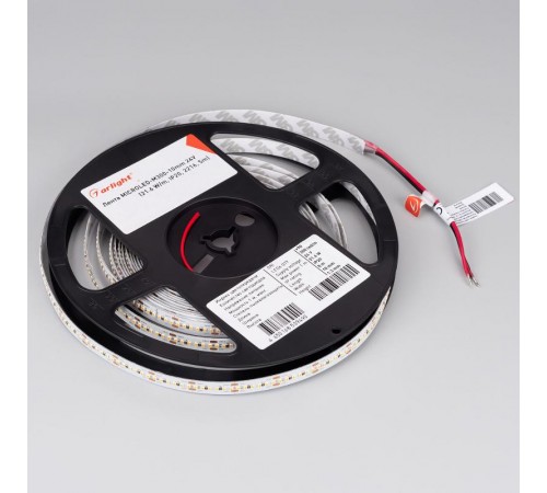 Лента светодиодная MICROLED-M300-10mm 24V Warm3000 (21.6 W/m, IP20, 2216, 5m) (arlight, Открытый)  023590(2)  Arlight