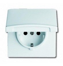 Розетка SCHUKO, 20 EUGK-32-101, с крышкой, Allwetter44, IP44, сл. кость, уплотн. кольцо в комплекте, 16А, 250В.  2064-0-0287   2CKA002064A0287  ABB