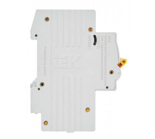 Выключатель автоматический дифференциального тока АД12 2п 20А C 30мА тип AC (3 мод)  MAD10-2-020-C-030  IEK