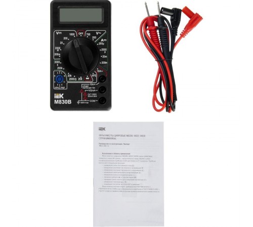 Мультиметр цифровой  Universal M830B   TMD-2B-830  IEK