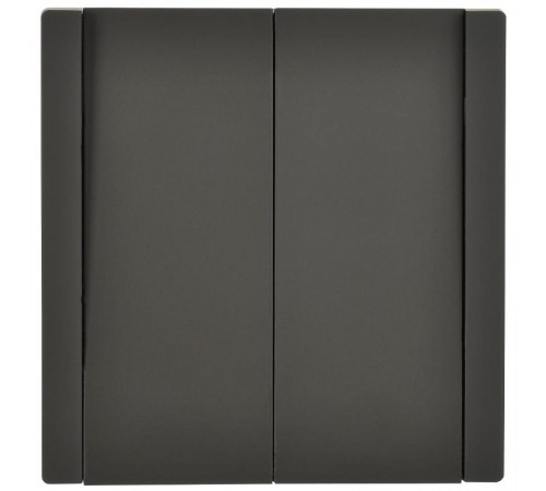 FORTE&PIANO Выключатель 2-клавишный перекрестный 10А FP309 серый  FP-V23-0-10-1-K03  IEK