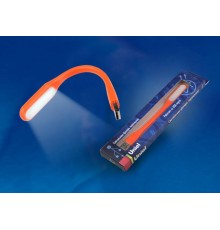 Светильник-фонарь переносной TLD-541 Orange  прорезиненный корпус, 6 LED, питание от USB-порта, цвет-оранжевый.  UL-00000252  Uniel