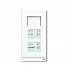 Станция вызывная, аудио, четырёхклавишная, цвет белый матовый  8300-0-0276   2CKA008300A0276  ABB