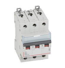 Выключатель автоматический трехполюсный DX3 6000 3А B 10кА  407556  Legrand
