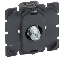 Celiane Мех TV розетка с F-разъёмом единственная 2 мод  067380  Legrand