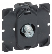 Celiane Мех TV розетка с F-разъёмом единственная 2 мод  067380  Legrand