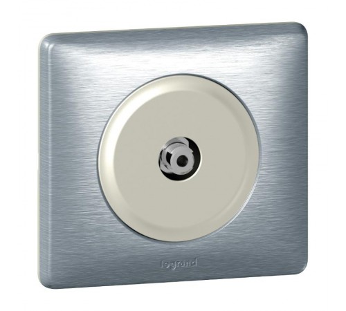 Celiane Мех TV розетка с F-разъёмом единственная 2 мод  067380  Legrand