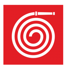 Знак "Пожарный рукав", 200х200 мм, пленка самоклеящаяся  an-f-46  EKF