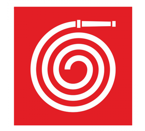 Знак "Пожарный рукав", 200х200 мм, пленка самоклеящаяся  an-f-46  EKF